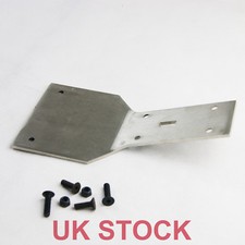 Front skid plate frame brace