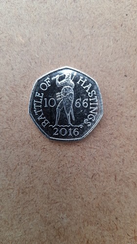 2016 50p coin - 2016,