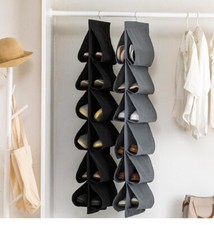 6 Large Pockets Hanging Shoe