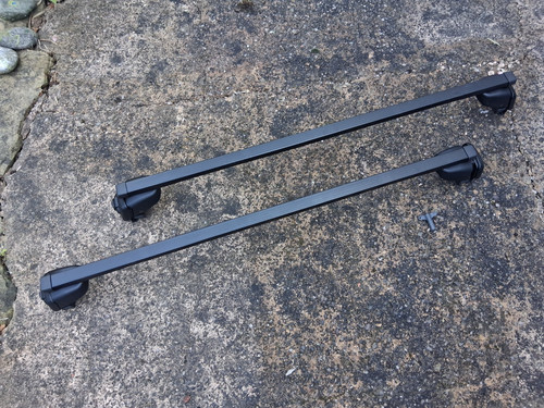 Roof bars for open rails - ,