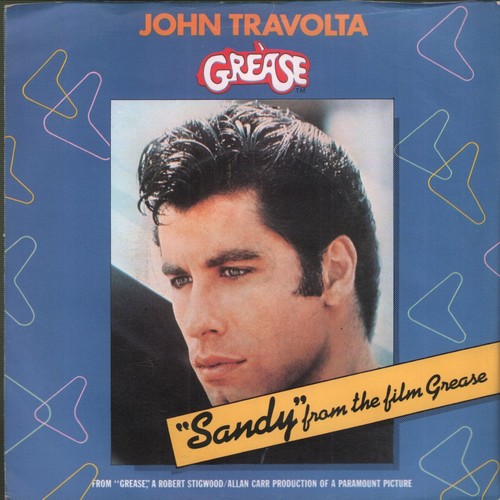 John travolta sandy - sandy, 7"