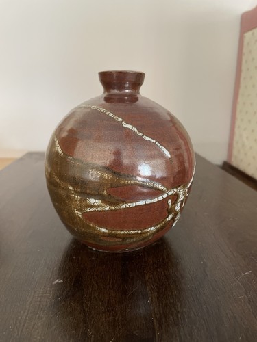 Hand thrown raku - raku, ceramic