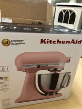 KitchenAid Artisan Tilt-Head 4.8L Mixer - Dried Rose. Brand new. 6 accessories