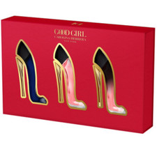 Carolina Herrera Good Girl 3 x 7ml  Eau de Parfum Miniatures Gift Set - NEW