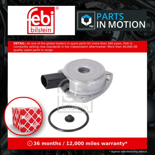 Camshaft adjuster valve - camshaft,