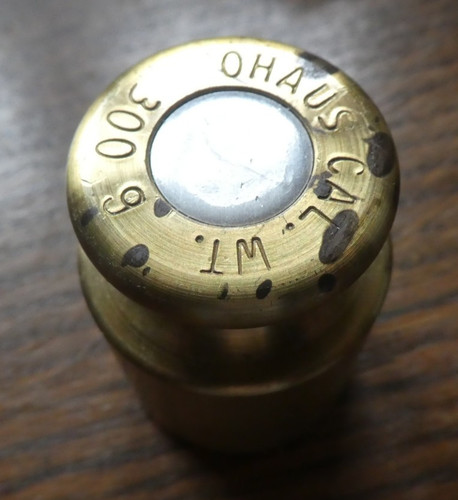 Ohaus brass cal - wt., 300