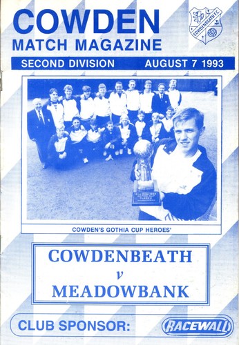 Cowdenbeath meadowbank - cowdenbeath, v