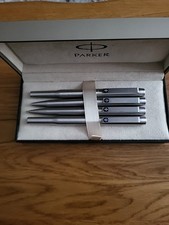 Vintage Parker 25 Blue Trim