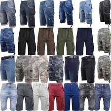 Crosshatch Mens Shorts Camo