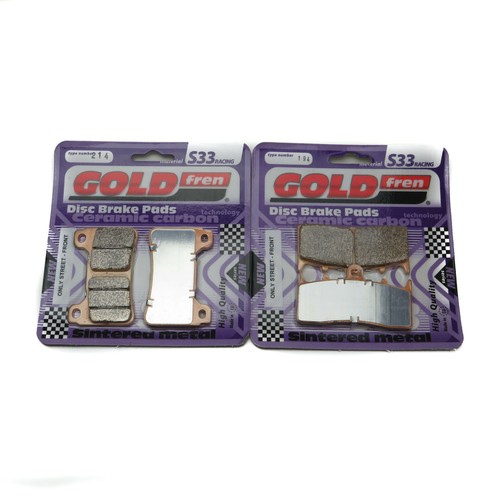 Goldfren s33 brake pads front - goldfren,