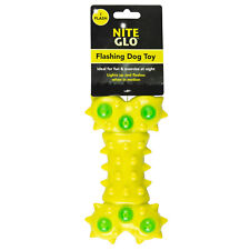 Nite Glo Flashing Dog Toy