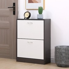 SHOE CABINET 2 DRAWER STORAGE