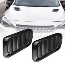 2x Universal Gloss Black Car
