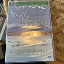 Simply Painting-Watercolour Paintbox-12 Programmes-3 DVD (2016) Frank Clarke-NEW