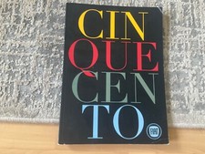 FIAT “CINQUECENTO”  FULL 500 RANGE BROCHURE  2016. LARGE FORMAT  USA   RARE ITEM