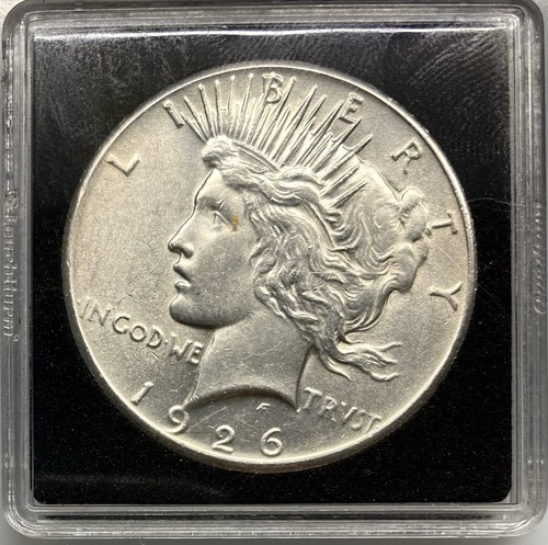 1926 silver peace dollar - 1926-p,