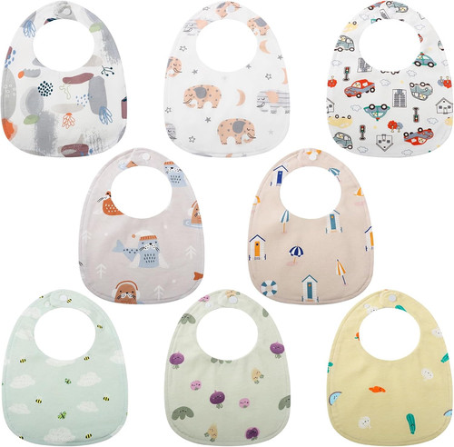 Packs bandana dribble bibs - 8,