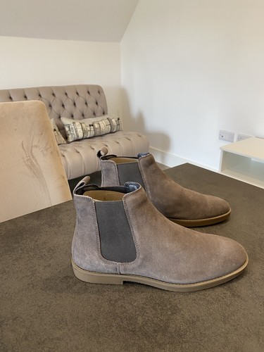 River island men grey suede - river,