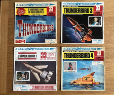 Century 21 Records Gerry Anderson 4 EP'S  THUNDERBIRDS 1,3,4 DANGEROUS GAME
