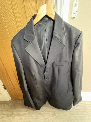 Men black showing jacket - black,