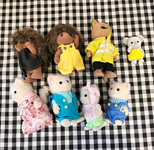 Sylvanian families 7pc mixed - families,