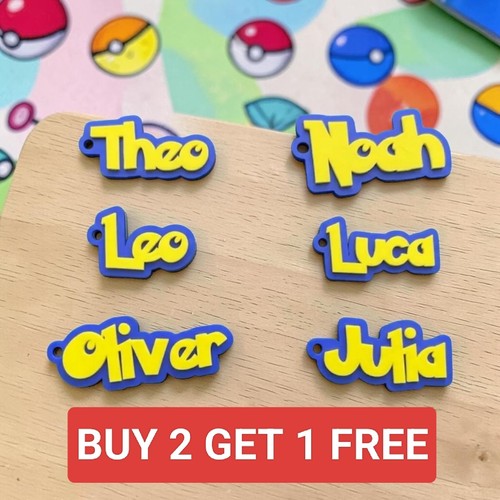 Pokemon keyring custom - keyring, name