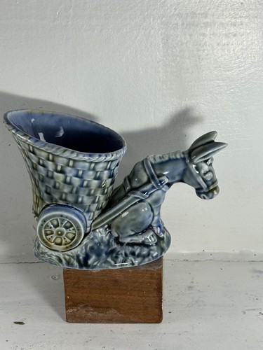 Shamrock pottery series donkey - pottery,