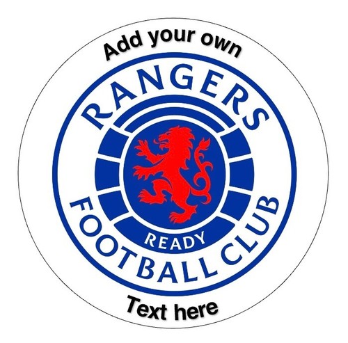 Personalised rangers football - personalised,