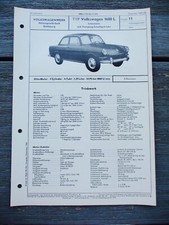 VW Type 3 1600 L sedan switch