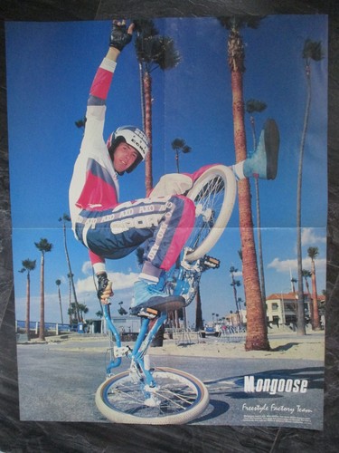 Mongoose bmx poster - mongoose,