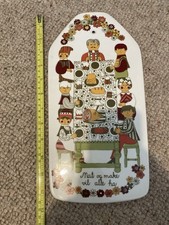 Figgjo Flint Norway Wall Plaque Hand Painted Norwegian Ceramic