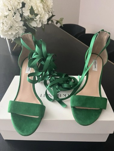 Bennett green suede - lk,