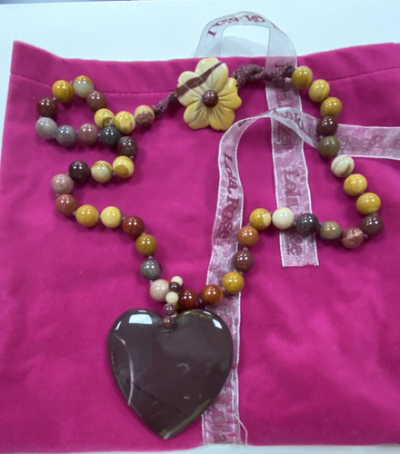 Lola rose necklace - necklace, hardstone