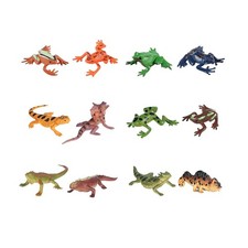 12x Miniature Animal Figure