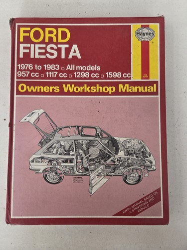 Ford fiesta mk1 haynes manual - fiesta,