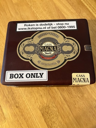 Empty cigar box - empty,