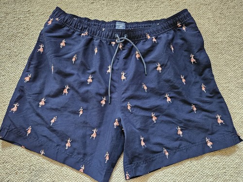 Fatface mens navy blue swim - navy,