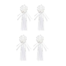 4 Pieces Wedding PEW Bow with