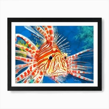 Lion Fish Sea Creatures Art