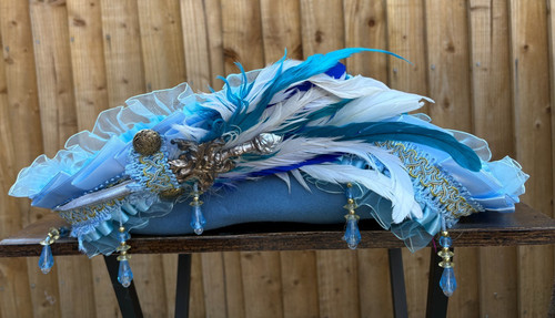 Stunning fancy blue tricorn - blue,
