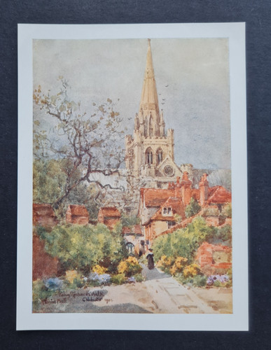 Antique 1907 print - ,