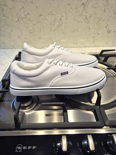 Fcuk men white low top - men’s,