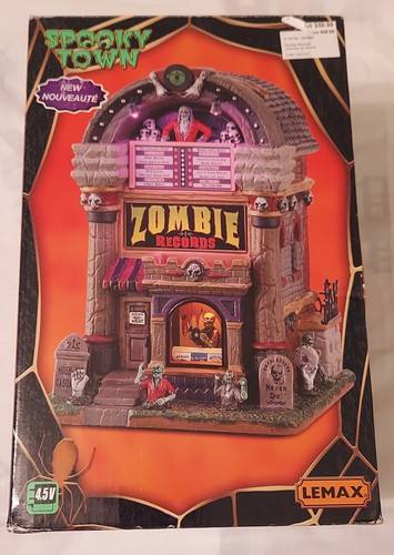 Lemax spooky town zombie - town,
