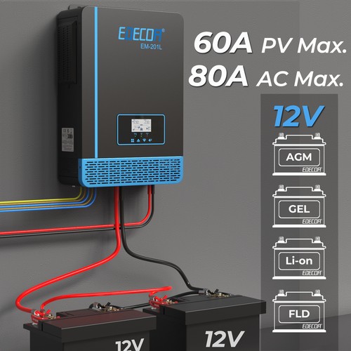 Hybrid inverter 12v - 2000w, ups