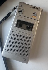 Sony Microcassette-Corder M-101 Dictaphone 1976 One Hand Use Small