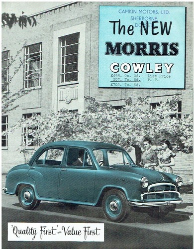 Morris cowley 1200 saloon - cowley,