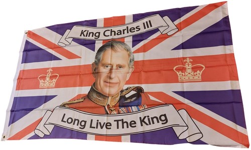 King charles coronation - coronation, flag