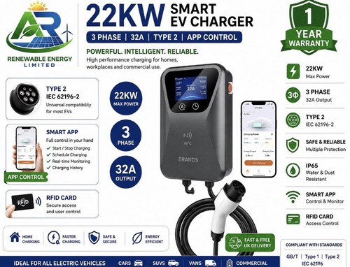 22kw smart charger - smart, 32a
