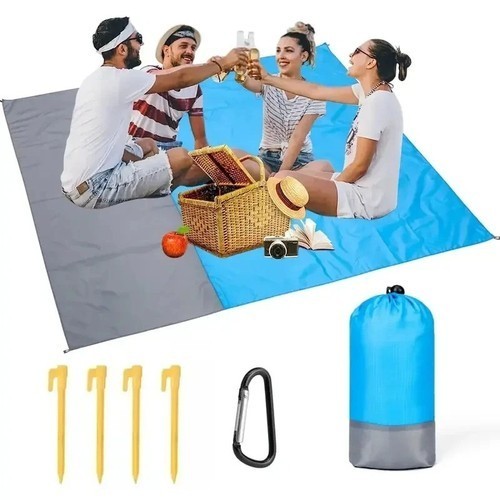 Beach blanket 210 200cm - beach, x