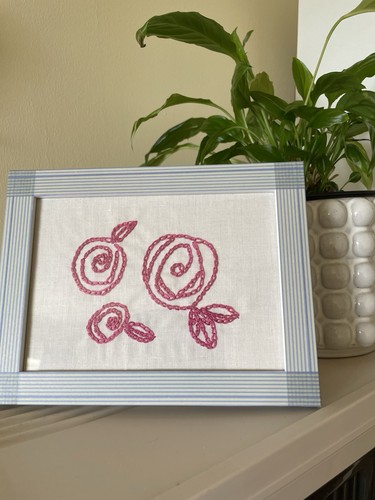 Handcrafted wall art floral - handcrafted,